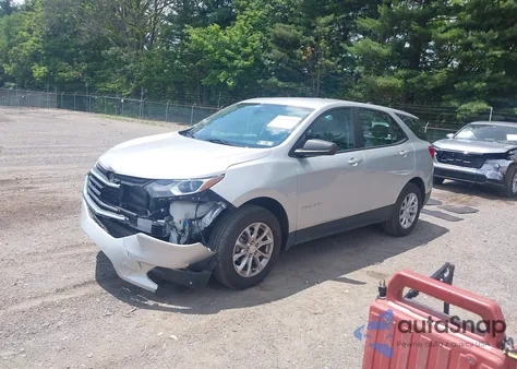 2021 Chevrolet Equinox Awd Ls из США, поврежденный, VIN 3GNAXSEV8MS121865